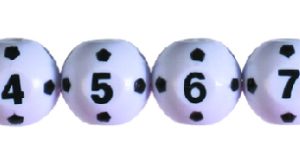 Charlsten Kickertisch Zählleiste Bälle