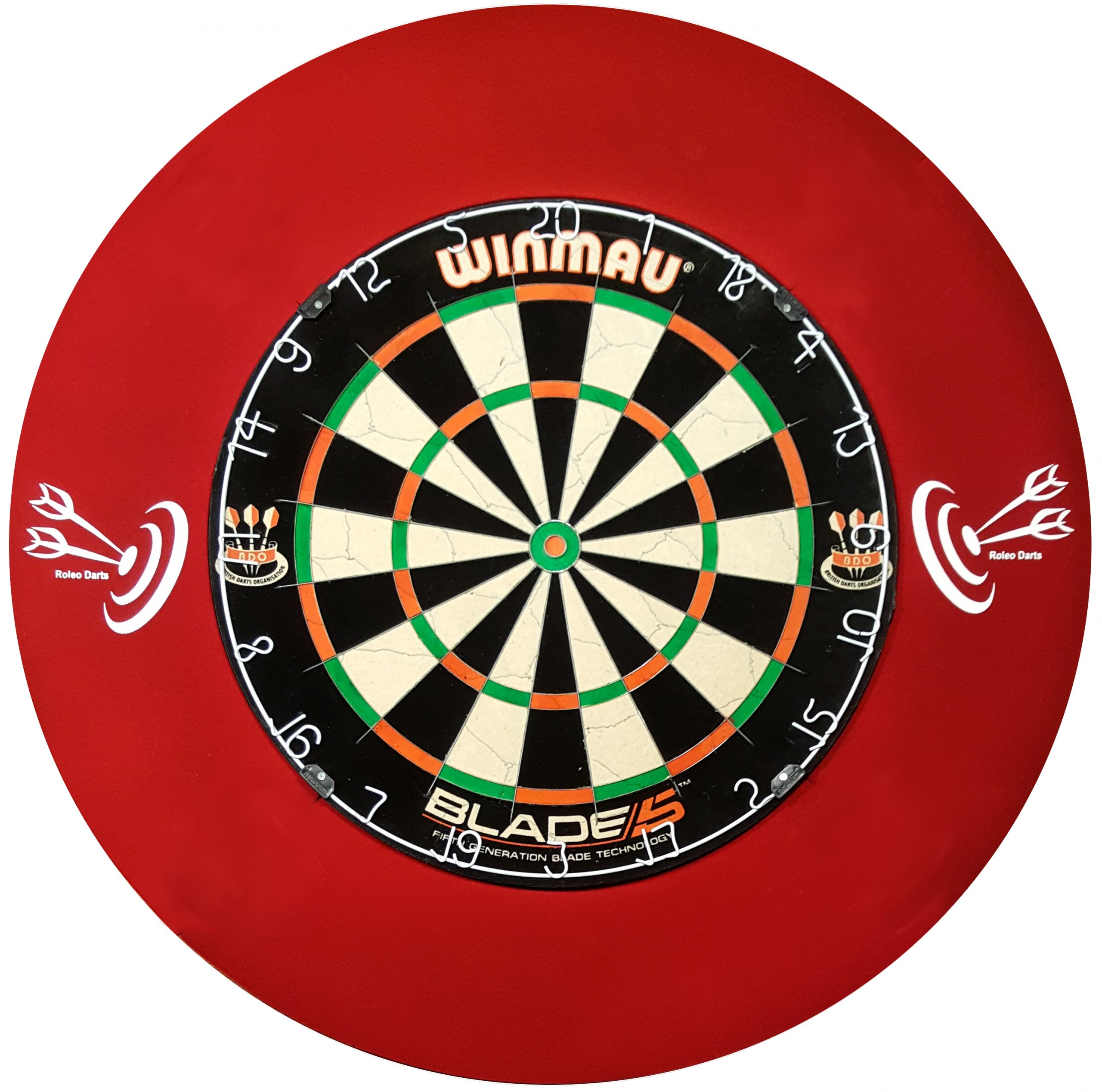 Roleo Dart Auffangring Rot