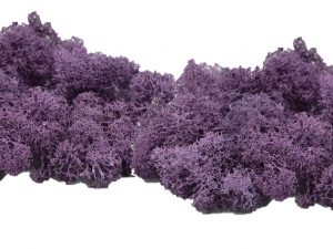 Muwse Islandmoos Flieder 50 g händisch gerupft Osternest Weihnachtskrippe