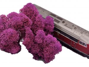 Muwse Islandmoos Veilchen Pink 10 g Maßstab Spur H0 Modellbau