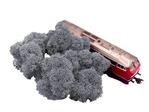 Muwse Islandmoos Titangrau 10 g Maßstab Spur H0 Modellbau