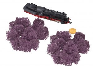 Muwse Islandmoos Flieder 10 g Maßstab Spur N Modellbau