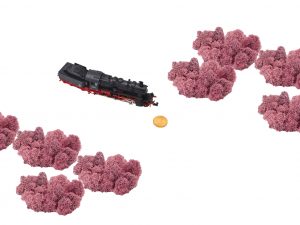 Muwse Islandmoos Rosa 50 g Maßstab Spur N Modellbau