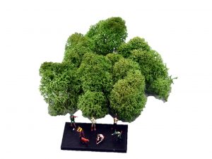 Muwse Islandmoos Tannengrün 10 g Maßstab Spur TT Modellbau