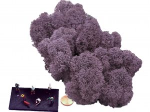 Muwse Islandmoos Flieder 25 g Maßstab Spur TT Modellbau