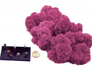 Muwse Islandmoos Veilchen Pink 25 g Maßstab Spur TT Modellbau