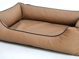 Lebon Hundebett Bruno - Braun - 100x75cm