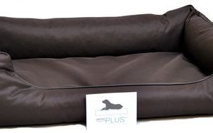 Lebon Hundebett Paula PLUS - Dunkelbraun - 100 x 75 cm