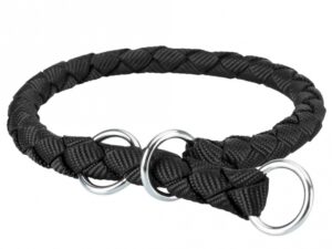 Trixie Cavo Zug-Stopp-Halsband - schwarz - 39-45 cm/ø 12 mm